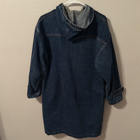 Vintage Chore Jacket Inner View Denim Jacket/ Trench Small - Picture 2 of 4
